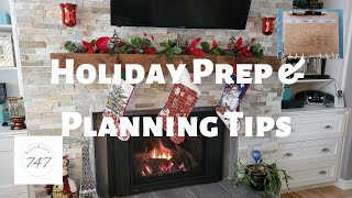 Holiday Preparation  & Planning Tips to Minimize Stress