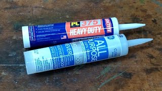 Old Caulking Tubes - Reopening (Continued Use)