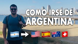 Como IRSE de Argentina 🇦🇷 (+ el MEJOR PAÍS para irse)