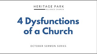 4 Dysfunctions of a Church