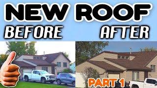 NEW ROOF: Tear off & Install PART 1