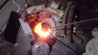 Building a  Sponenburgh Ball Mill Project part6: Melting metal