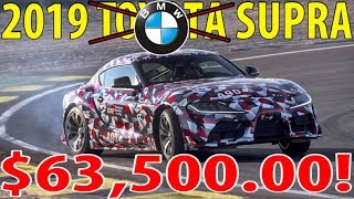 2019 TOYOTA SUPRA - 382HP $63,500.00