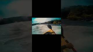 Kayaking in Kali River Dandeli #shorts #trending #youtubeshorts