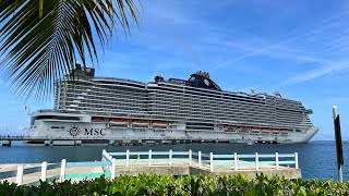 MSC Seascape, parties, pools,slides & photo ops