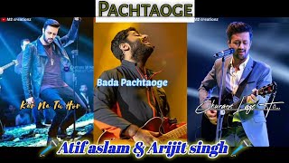 Pachtaoge song -🎤 atif aslam 🤩 & arijit singh 😍mashup || Whatsapp status || M2 creationz