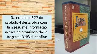 ☻️ ASSEMBLEIA DE DEUS ATESTA QUE O NOME DO CRIADOR É YAHU.