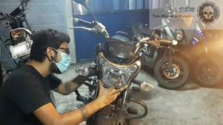 Desmontando faro de Bajaj v15