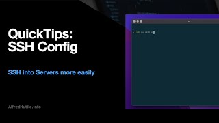 QuickTips: SSH Config
