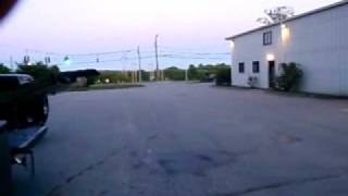 Honda TRX450r in the parking lot