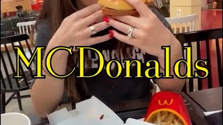 MCDonalds👀 Арсен говорит что я много ем 🙈