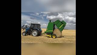 СОЛОМА КАМЕНЬ | John Deere 592 #рулон #пресс