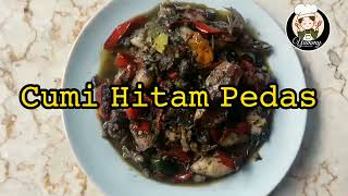 Cara Membuat Cumi Hitam Pedas Mudah