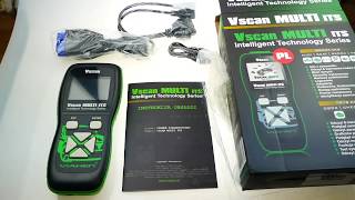 Unboxing rozpakowanie V-SCAN Multi ITS 2w1 Grupa VAG+OBD2