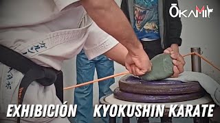 Romper una piedra no suele ser fácil | Exhibición Kyokushin Karate