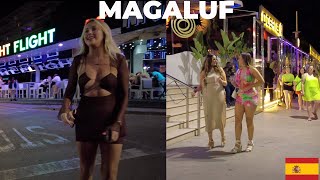 MALLORCA MAGALUF SPAIN NIGHTLIFE WALK TOUR