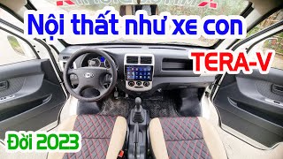 Độ nội thất xe tải Tera V như xe con