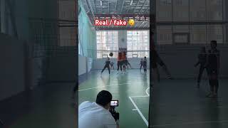 Шын ойын ба? Әлде? #volleyball #волейбол #shortvideo