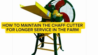 THREE BLADES ElECTRIC  CHAFF CUTTER FOR DAIRY FARMING