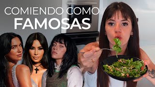 UN DIA COMIENDO COMO CELEBRIDADES