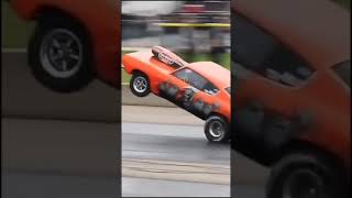 Muscle Car wheelie#short