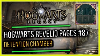 Hogwarts Castle Field Guide Revelio Pages #87 Detention Chamber