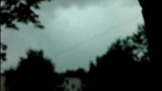 Test video. Fly IQ 446. Rain with storm.