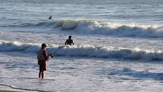 Surfing at the Campground