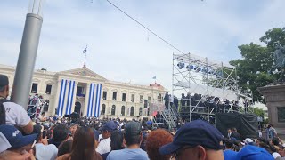 En vivo desde el centro histórico en la toma de posesión de NAYIB BUKELE