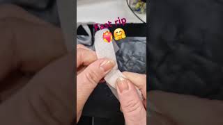 2076#Fast #velcro #asmr #white #strip #REQUEST #sticky #crunchy #asmrsounds