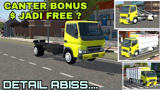 MOD BUSSID TERBARU TRUCK CANTER BONU$ ALDOVA