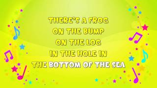 There's a Hole In the Bottom of the Sea | Karaoke | Nursery Rhyme | KiddieOK