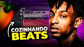 COZINHANDO BEATS DO ABSOLUTO ZERO! | FL STUDIO 21