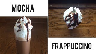 How To Make A Mocha Frappuccino