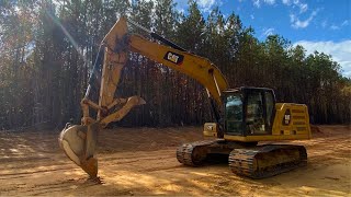 Watch as we try to get this street job wrapped up with a CAT 320 and CATD5k