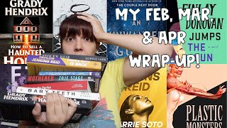 The One With My February, March, & April 2023 Wrap-Ups! (I may have gotten behind....)