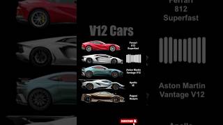 Best sounding V12 Hyper Cars🏎️ #viralshort #automobile #fyp#foryou #carenthusiasts