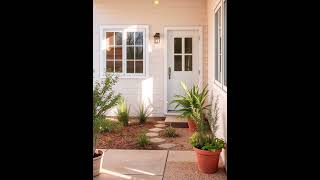 Serene Minimalist Porch Design #minimalisthomedecor  #tropicalvibes