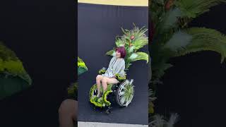 Watch This Woman Transform Into A Living Garden / Disability Visibility in Art: Verdant Embrace