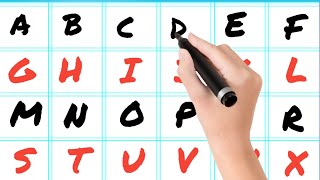 writing alphabet, abcd phonics song, capital letters, learn abcd, abcd for toddlers , a for apple