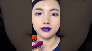 Hot Lipstick Tutorial 🥀🔥 Beautiful Lipstick colour #shorts #makeup #lips #lipstick