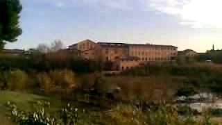 La piena del fiume Aniene a Ponte Mammolo