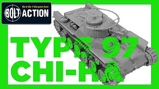 🚨🚨🚨 TYPE 97 CHI HA 🚨🚨🚨 28mm 💥 Warlord Games 🤯 Bolt Action ⚡ assemble ⚡