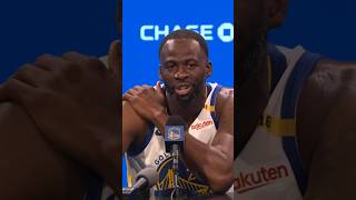 #draymondgreen Goes off on reporter "WHY ARE YOU WORRIED ABOUT ME" #nba #shorts #2024