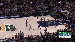 With Jaylen Brown's Shot to Beat the Jazz, the Celtics Complete Their 14th Double-Digit Comeback!