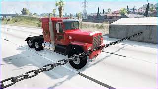 Vehicles vs Chain #1 – BeamNG.Drive | Extream Crash