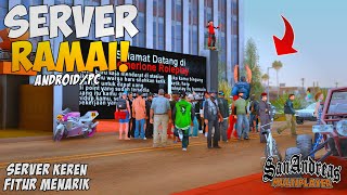 SERVER GTA ROLEPLAY ANDROID FITUR MENARIK RAME PLAYER !! REVIEW SERVER GTA SAMP ROLEPLAY INDONESIA