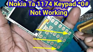 Nokia Ta1174 Keypad *0# Not Working | Nokia 105 Keypad *0# Problem  Jumper Solution