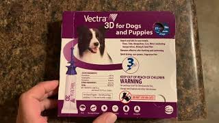 Vectra 3D Blue 3 dose for Dogs 21 55 lbs Review