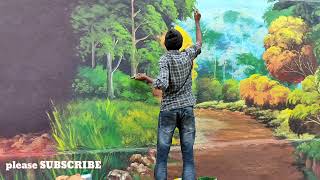 @rameshart9960 Weather Coat WALL painting PART 4